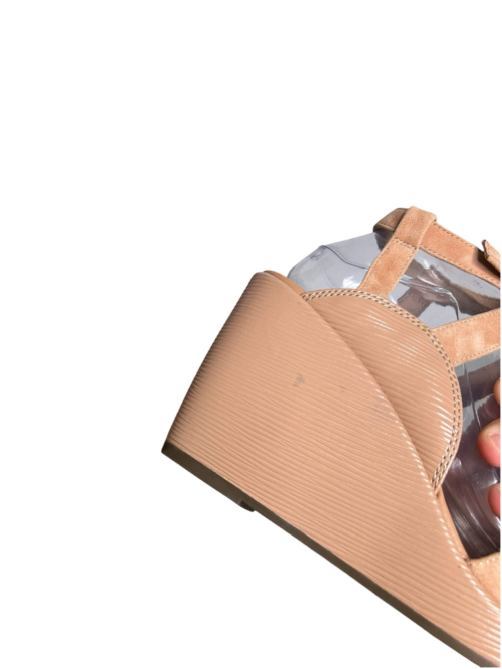 Vionic Macaroon Tan Bonita Women's Orthotic Platform Wedge Sandal Size 11 - Picture 13 of 13